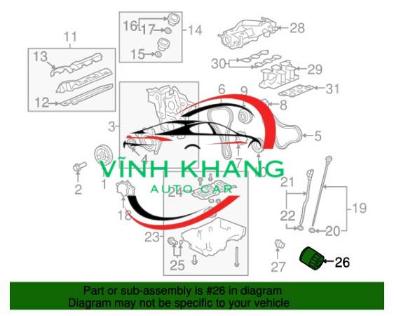 1S7G6A832BA | ĐẾ CỐC LỌC DẦU MAZDA 6 2004-2008 (Copy) 1S7G6A832BA | ĐẾ CỐC LỌC DẦU MAZDA 6 2004-2008 (Copy) - Ảnh 4