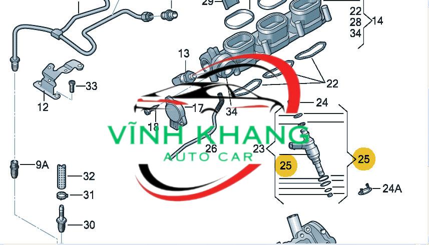 PHỚT KIM PHUN PEUGEOT 207 2009-2013 | 9806089280 PHỚT KIM PHUN PEUGEOT 207 2009-2013 | 9806089280