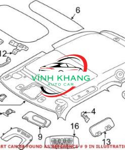 ZQ51073380 | NẮP ỐP GƯƠNG CHẮN NẮNG PEUGEOT 3008 - Ảnh 4