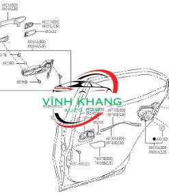 82661B4201 | TAY MỞ CỬA NGOÀI HYUNDAI I10 2016-2022 82661B4201 | TAY MỞ CỬA NGOÀI HYUNDAI I10 2016-2022 - Ảnh 3