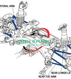 THĂNG GIẰNG NGANG CẦU SAU HYUNDAI TUCSON - Ảnh 4