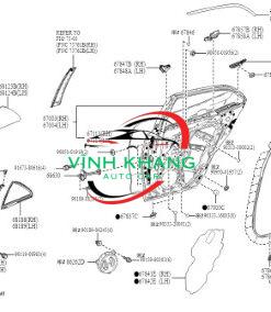 XƯƠNG TAY MỞ CỬA XE HYUNDAI I30 2007-2012 | 826552H000 XƯƠNG TAY MỞ CỬA XE HYUNDAI I30 2007-2012 | 826552H000 - Ảnh 4