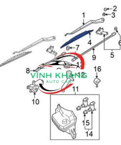 MEEU2J17528JA | CHỔI GẠT MƯA TRƯỚC FORD RANGER 2012-2021 MEEU2J17528JA | CHỔI GẠT MƯA TRƯỚC FORD RANGER 2012-2021 - Ảnh 3