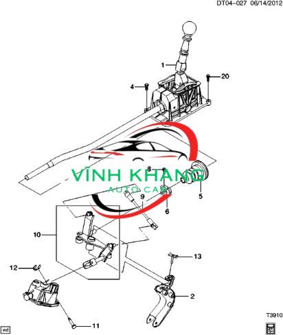 25184113 | CƠ CẤU ĐI SỐ CHEVROLET VIVANT 2006-2010 25184113 | CƠ CẤU ĐI SỐ CHEVROLET VIVANT 2006-2010