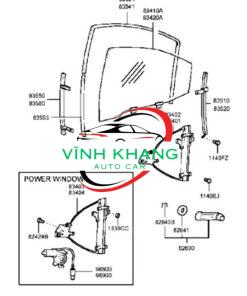 0K2A3-59560A | COMPA LÊN KÍNH KIA SPECTRA 2005 0K2A3-59560A | COMPA LÊN KÍNH KIA SPECTRA 2005 - Ảnh 4