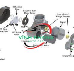 CỔ GA PEUGEOT 4008 1.6 2015-2021 | V862418980 - Ảnh 4