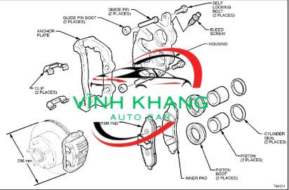 GÔNG PHANH KIA XE KIA OPTIMA 2015-2020 | 58310D4A50 GÔNG PHANH KIA XE KIA OPTIMA 2015-2020 | 58310D4A50 - Ảnh 4