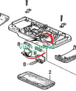 92800H7000BGA | ĐÈN TRẦN KIA SOLUTO 2018 92800H7000BGA | ĐÈN TRẦN KIA SOLUTO 2018 - Ảnh 4