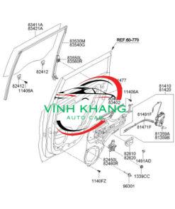 68104-BZ410 - KÍNH CÁNH CỬA TOYOTA RUSH 2018 68104-BZ410 - KÍNH CÁNH CỬA TOYOTA RUSH 2018 - Ảnh 3