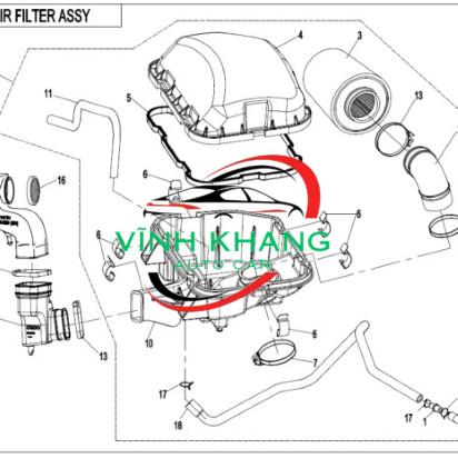 LỌC GIÓ MÁY LẠNH XE KIA SORENTO 2020-2025 | 97133L1100 LỌC GIÓ MÁY LẠNH XE KIA SORENTO 2020-2025 | 97133L1100 - Ảnh 5