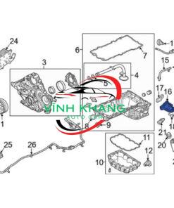 LỌC NHỚT ĐỘNG CƠ XE CHEVROLET ORLANDO 2012 | 93185674 LỌC NHỚT ĐỘNG CƠ XE CHEVROLET ORLANDO 2012 | 93185674 - Ảnh 5