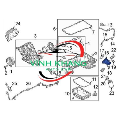 LỌC NHỚT ĐỘNG CƠ XE CHEVROLET ORLANDO 2012 | 93185674 LỌC NHỚT ĐỘNG CƠ XE CHEVROLET ORLANDO 2012 | 93185674 - Ảnh 5