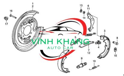 43022S9A010 | MÁ PHANH SAU HONDA CRV 2012 43022S9A010 | MÁ PHANH SAU HONDA CRV 2012 - Ảnh 4