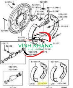 MÂM DỪNG PHANH XE KIA K200 2019-2024 | 583604E700 - Ảnh 5