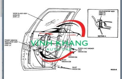 MÔ TƠ NÂNG KÍNH HYUNDAI I10