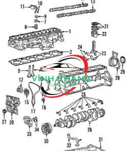 PHỚT ĐẦU TRỤC CƠ CHEVROLET CRUZE 2012 | 24447223 PHỚT ĐẦU TRỤC CƠ CHEVROLET CRUZE 2012 | 24447223 - Ảnh 5