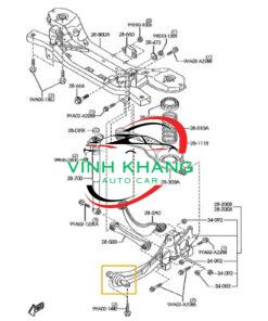 RÔ TUYN CÂN BẰNG CHEVROLET CAPTIVA 2006-2012 | 96996460 RÔ TUYN CÂN BẰNG CHEVROLET CAPTIVA 2006-2012 | 96996460 - Ảnh 4