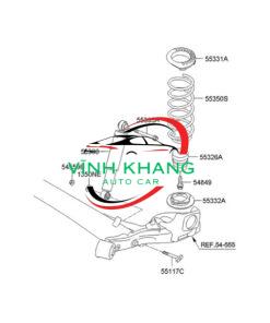 TĂM BÔNG GIẢM XÓC XE BMW X3 2009-2017 | 31336787104 TĂM BÔNG GIẢM XÓC XE BMW X3 2009-2017 | 31336787104 - Ảnh 5