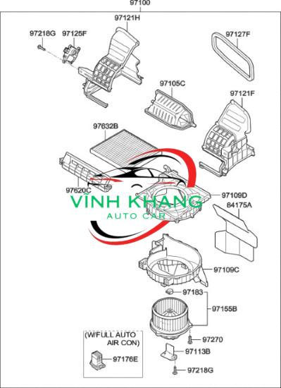 TRỞ QUẠT GIÀN LẠNH KIA SPECTRA 2005 | 0K9A361B11 TRỞ QUẠT GIÀN LẠNH KIA SPECTRA 2005 | 0K9A361B11 - Ảnh 5