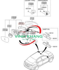 YL00407480 | XI NHAN GƯƠNG PEUGEOT 3008 2017 YL00407480 | XI NHAN GƯƠNG PEUGEOT 3008 2017 - Ảnh 5