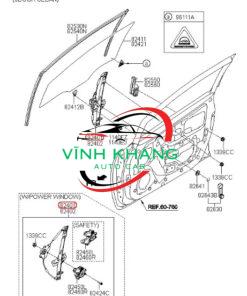 96430500 | COMPA LÊN XUỐNG KÍNH DAEWOO LANOS 2000-2005 compa lên kính