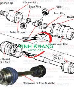 0K2N1-22520 | ĐẦU LÁP KIA SPECTRA 2005 0K2N1-22520 | ĐẦU LÁP KIA SPECTRA 2005 - Ảnh 4