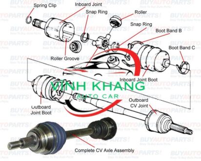 0K2N1-22520 | ĐẦU LÁP KIA SPECTRA 2005 0K2N1-22520 | ĐẦU LÁP KIA SPECTRA 2005 - Ảnh 4