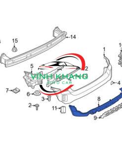 NẸP MẠ BA ĐỜ SỐC TRƯỚC HYUNDAI ACCENT 2022 NẸP MẠ BA ĐỜ SỐC TRƯỚC HYUNDAI ACCENT 2022 - Ảnh 2