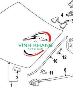 nẹp kính chắn gió