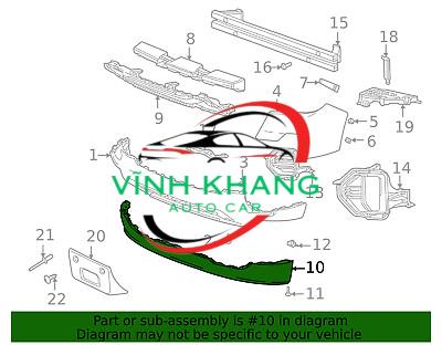 86591F2000 | NẸP DƯỚI CẢN TRƯỚC HYUNDAI ELANTRA 2016-2020 NẸP DƯỚI CẢN TRƯỚC HYUNDAI ELANTRA 2016-2020 | 86591F2000