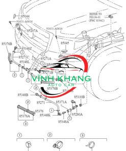 BM5113L015AC | VÒI PHUN NƯỚC RỬA ĐÈN PHA FORD FOCUS 2012-2015 (Copy) BM5113L015AC | VÒI PHUN NƯỚC RỬA ĐÈN PHA FORD FOCUS 2012-2015 (Copy) - Ảnh 2