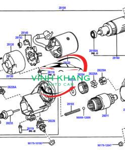 280110T070 | MẮC NÍCH ĐỀ TOYOTA VIOS 2006-2014 (Copy) 280110T070 | MẮC NÍCH ĐỀ TOYOTA VIOS 2006-2014 (Copy) - Ảnh 3