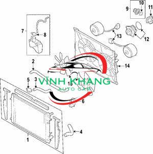 25390-6A700 - BỌC GIÓ KÉT NƯỚC HYUNDAI HD210 25390-6A700 - BỌC GIÓ KÉT NƯỚC HYUNDAI HD210