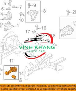 11350-4BA0B | CHÂN MÁY SỐ 8 NISSAN XTRAIL 2014 11350-4BA0B | CHÂN MÁY SỐ 8 NISSAN XTRAIL 2014 - Ảnh 4