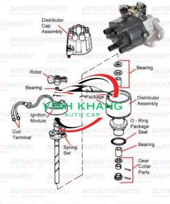 1910113550 - NẮP DELCO TOYOTA ZACE 1999-2004 1910113550 - NẮP DELCO TOYOTA ZACE 1999-2004 - Ảnh 3