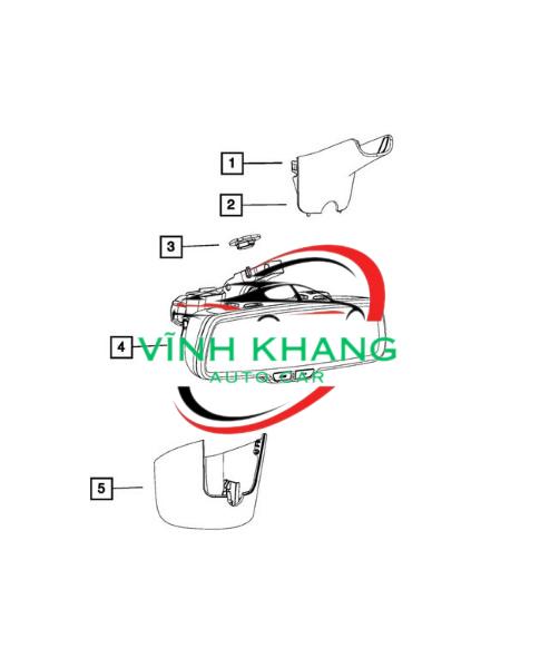 GƯƠNG TRONG XE MAZDA 6 GL 2016 | KD5369220B GƯƠNG TRONG XE MAZDA 6 GL 2016 | KD5369220B - Ảnh 4
