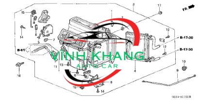 MÔ TƠ TRỘN GIÓ ĐIỀU HÒA XE HYUNDAI AVANTE 2008-2012 | 971542H000 MÔ TƠ TRỘN GIÓ ĐIỀU HÒA XE HYUNDAI AVANTE 2008-2012 | 971542H000 - Ảnh 4