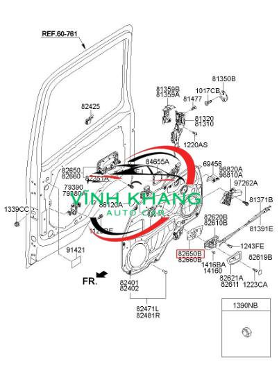 HẠN CHẾ CÁNH CỬA XE KIA CERATO 2014 | 79490A7000 HẠN CHẾ CÁNH CỬA XE KIA CERATO 2014 | 79490A7000 - Ảnh 5
