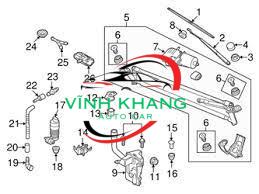 MÔ TƠ GẠT MƯA XE THACO TOWNER TF220 | YGDJCK3741 MÔ TƠ GẠT MƯA XE THACO TOWNER TF220 | YGDJCK3741 - Ảnh 6