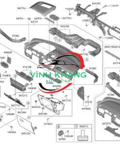 Alternative view of 84780B4010PNY | HỘP ĐỰNG ĐỒ YÊN NGỰA HYUNDAI I10