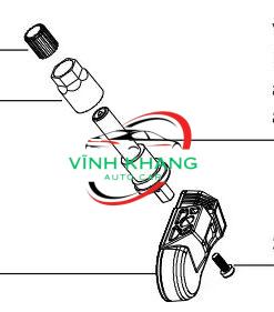 CẢM BIẾN ÁP SUẤT LỐP XE KIA SELTOS 2021-2025 | 52940L1100 CẢM BIẾN ÁP SUẤT LỐP XE KIA SELTOS 2021-2025 | 52940L1100 - Ảnh 4