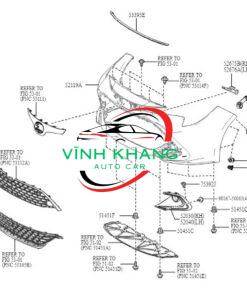 865171R000 | NẮP MÓC KÉO XE HYUNDAI ACCENT 2011-2016 - Ảnh 3
