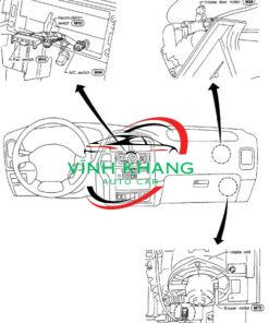 CỤM ĐIỀU KHIỂN MÁY LẠNH XE TOYOTA HILUX 2005-2016 | 559000K011 CỤM ĐIỀU KHIỂN MÁY LẠNH XE TOYOTA HILUX 2005-2016 | 559000K011 - Ảnh 4
