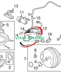 BƠM CHÂN KHÔNG SSANGYONG ACTYON BƠM CHÂN KHÔNG SSANGYONG ACTYON - Ảnh 4