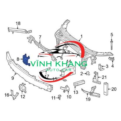 29134D4000| Hướng gió két nước KIA OPTIMA 2018 29134D4000| Hướng gió két nước KIA OPTIMA 2018 - Ảnh 4