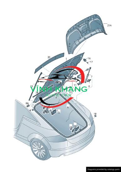 CAO SU GIẢM CHẤN CẦU SAU LEXUS GX460 2006 CAO SU GIẢM CHẤN CẦU SAU LEXUS GX460 2006