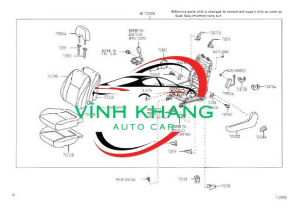 TCG3009| Tay nâng hạ ghế Kia K3000 TCG3009| Tay nâng hạ ghế Kia K3000