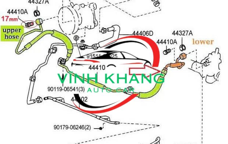 ỐNG DẦU TRỢ LỰC LÁI HYUNDAI SANTAFE 2014 CHÍNH HÃNG | 575102W101 ỐNG DẦU TRỢ LỰC LÁI HYUNDAI SANTAFE 2014 CHÍNH HÃNG | 575102W101 - Ảnh 4