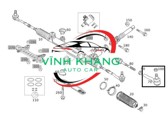 0140330148 | CAO SU CHÂN THƯỚC LÁI MERCEDES C200 0140330148 | CAO SU CHÂN THƯỚC LÁI MERCEDES C200 - Ảnh 4