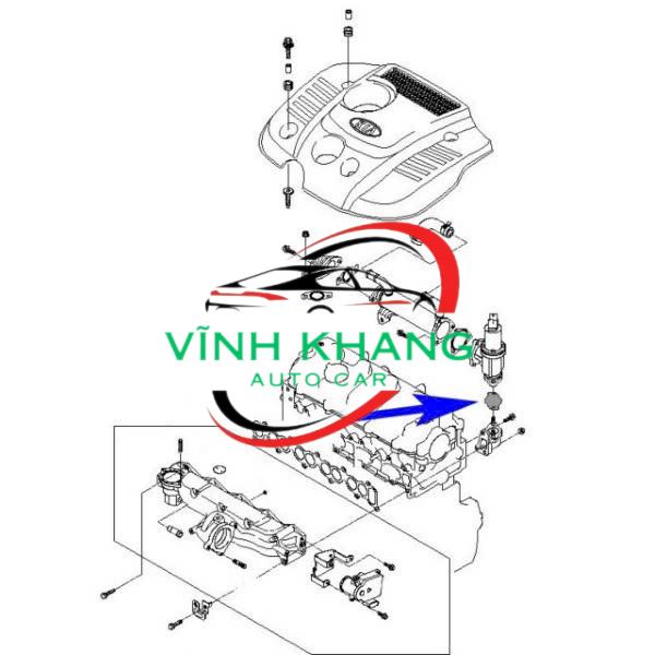284804A060 | KÉT LÀM MÁT EGR HYUNDAI LIBERO 284804A060 | KÉT LÀM MÁT EGR HYUNDAI LIBERO - Ảnh 4
